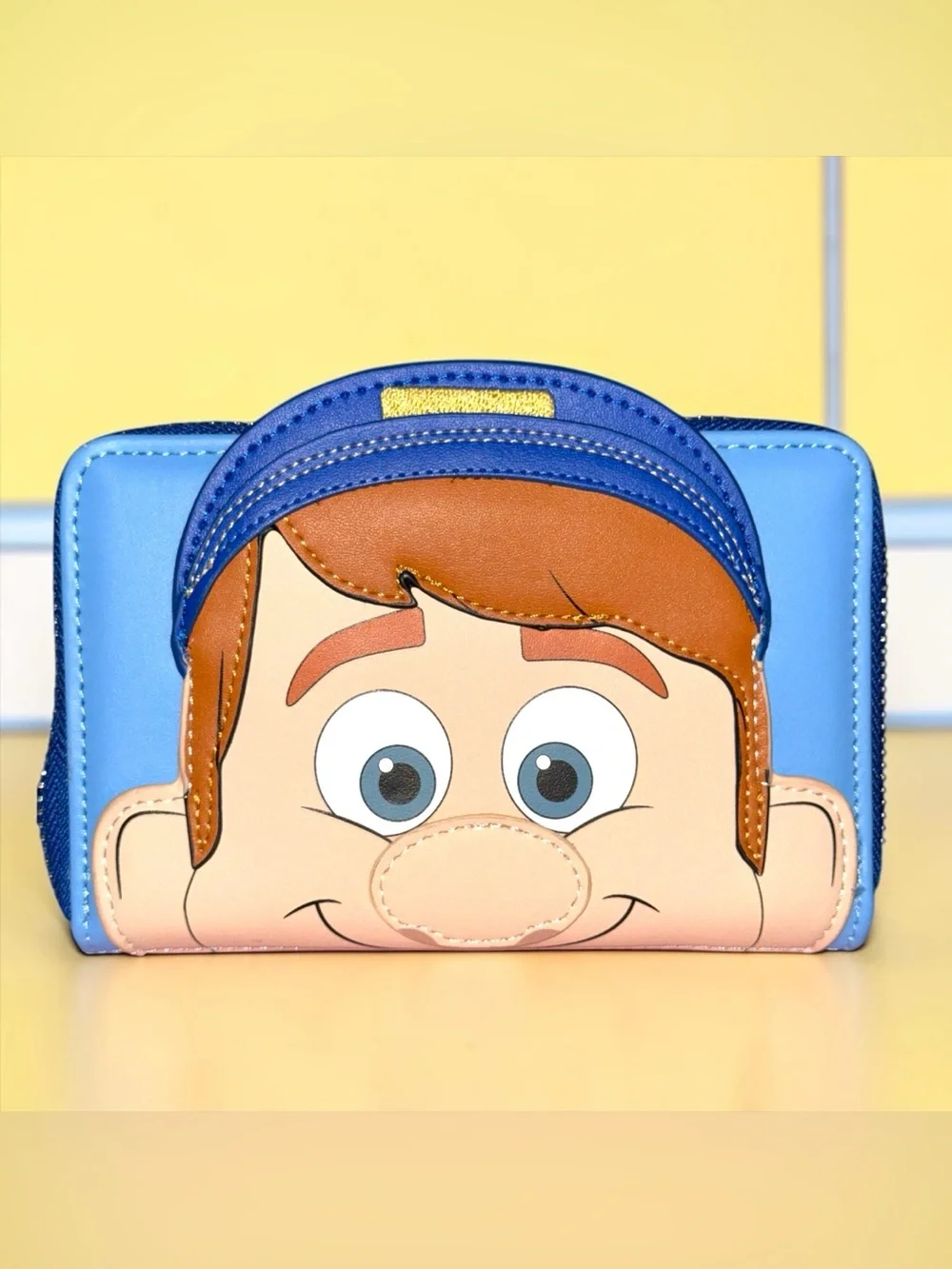 Loungefly Wreck-It-Ralph fix-it Felix Cosplay Zip Around Wallet